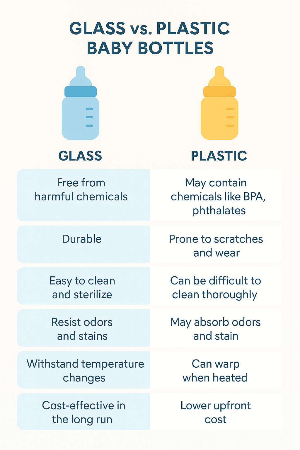 benefits of glass baby bottles: the smart, safe choice for modern parents