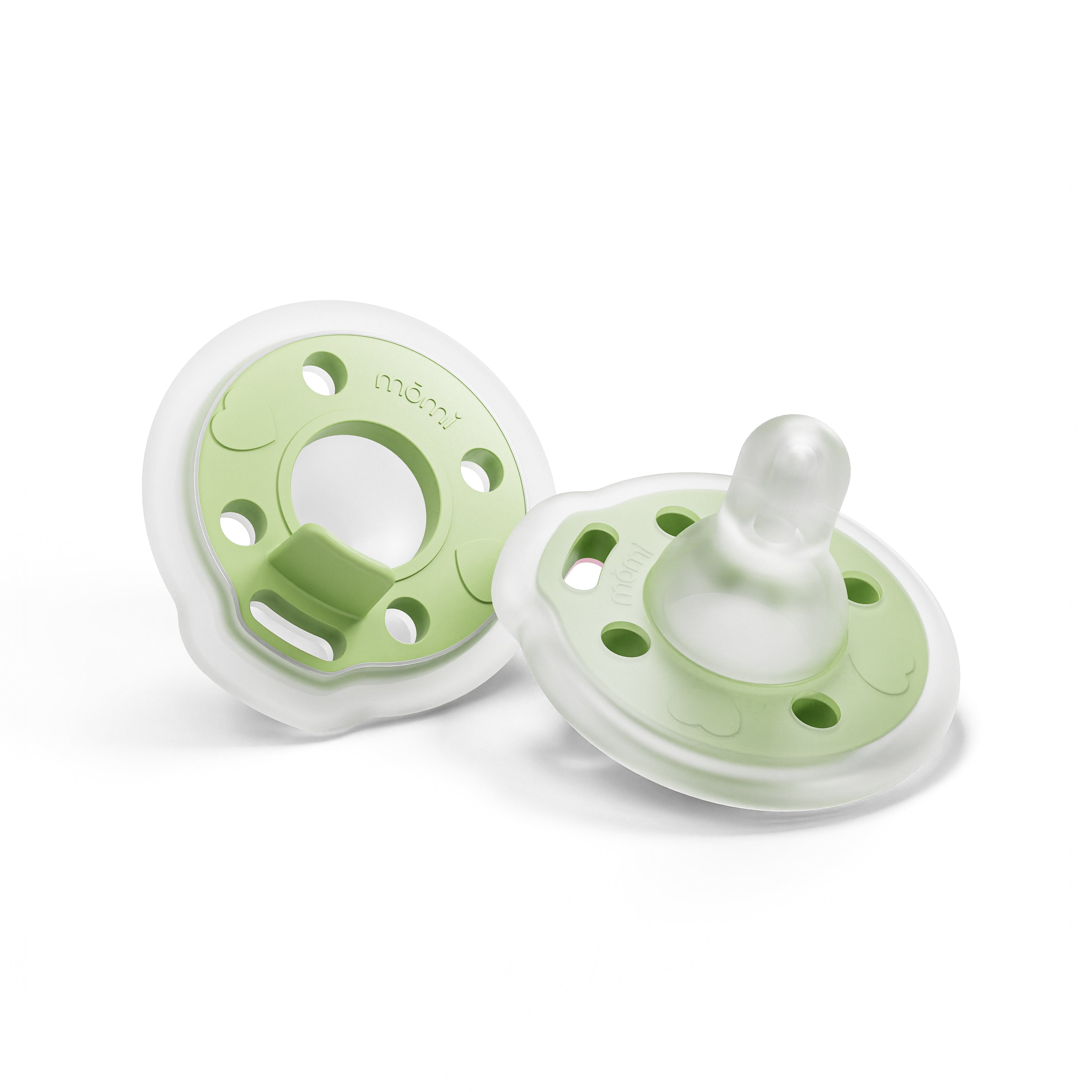 mōmi babypace pacifier gift set - wintergreen
