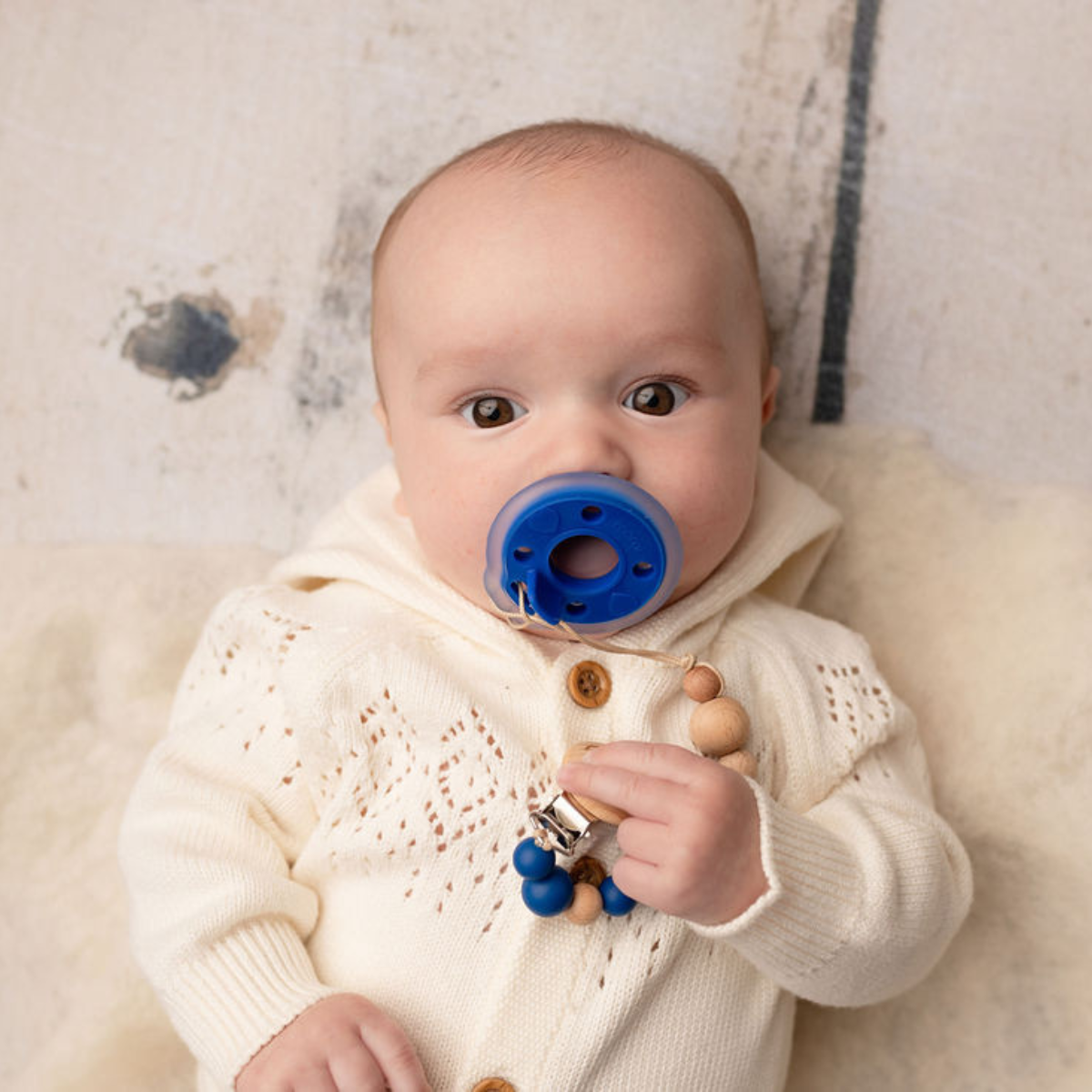 mōmi babypace pacifier - lapis
