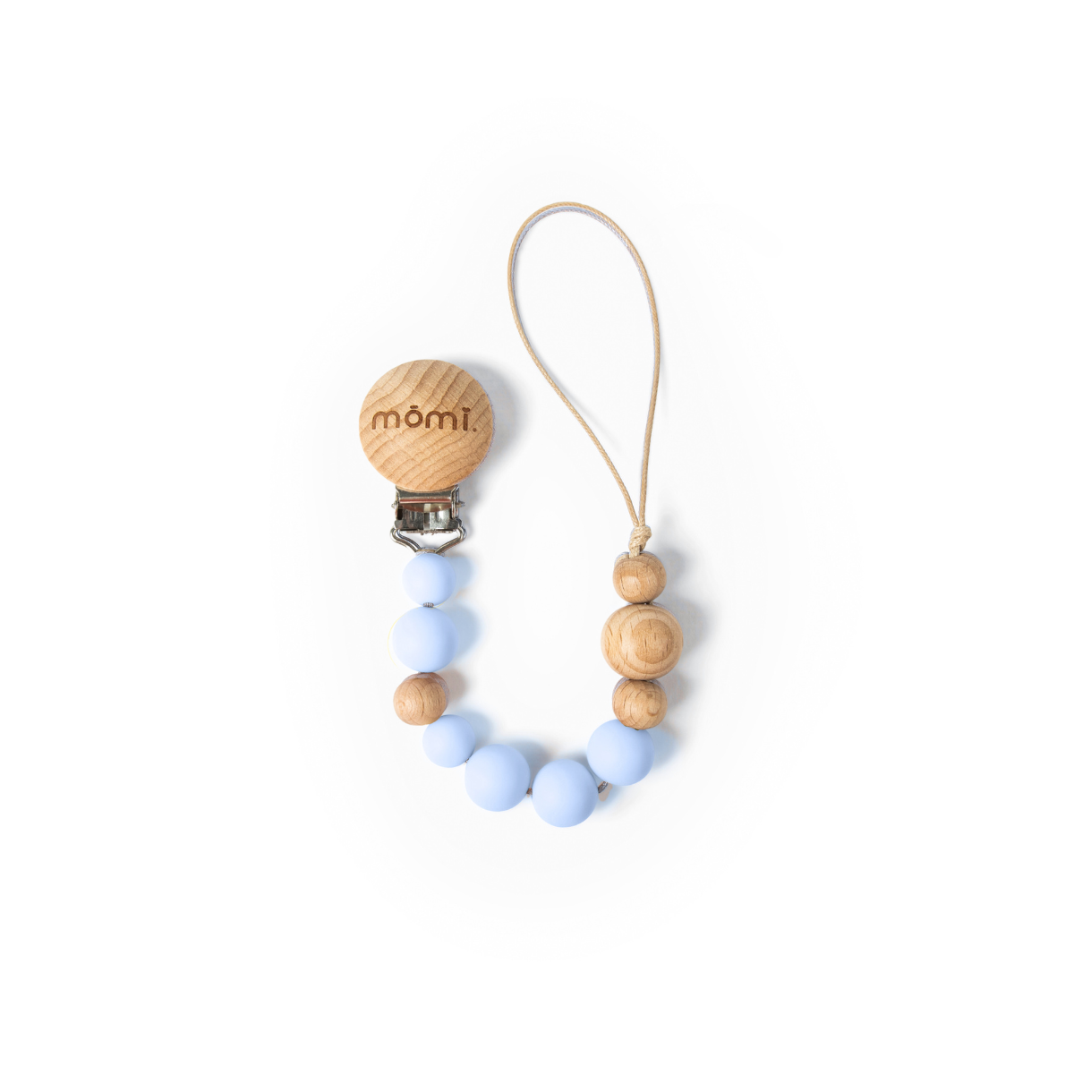 mōmi babypace® pacifier clip in multiple vibes™ colors