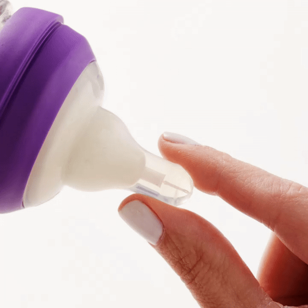 mōmi breast-like bottle sets, 4oz glass