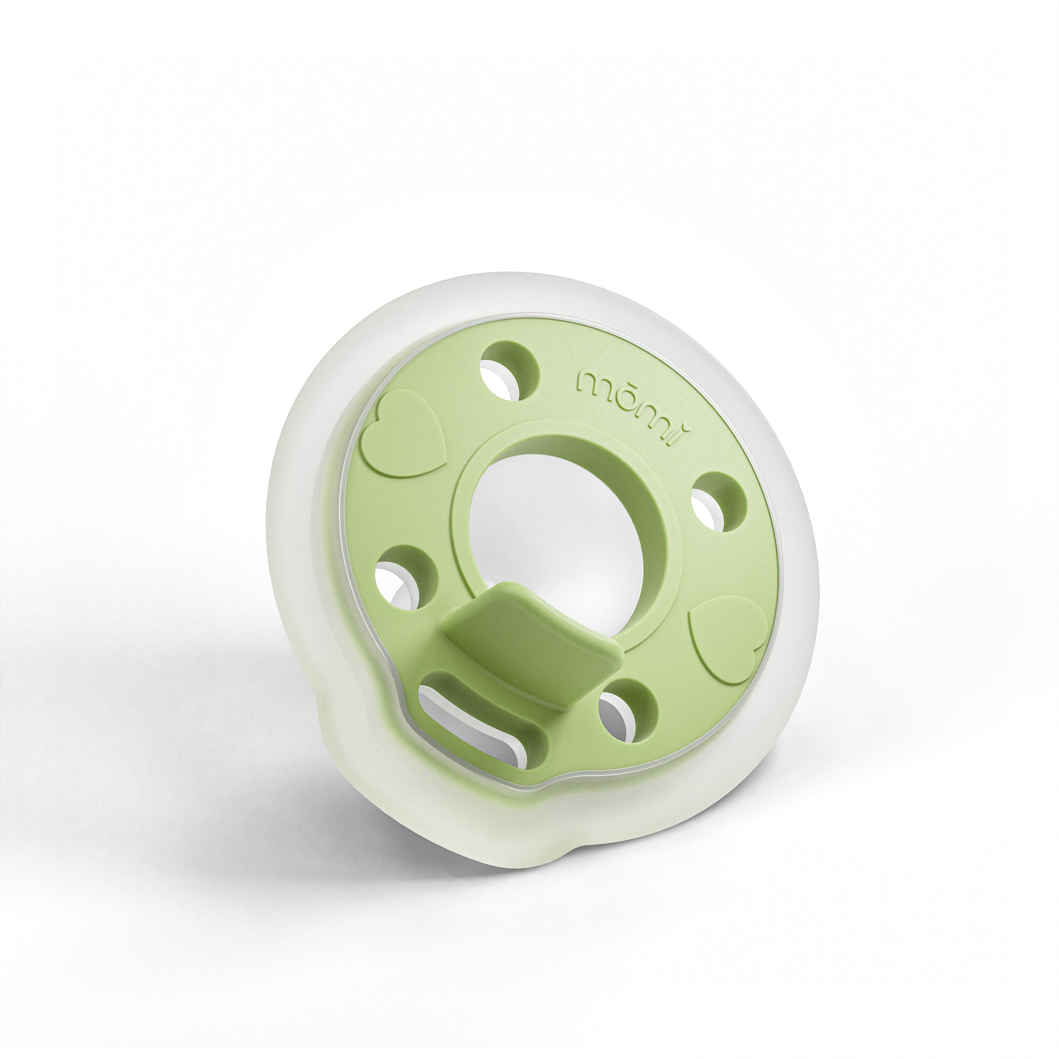 mōmi babypace pacifier - pistachio
