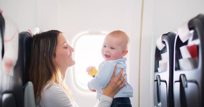 flying with baby: what to know about TSA guidelines + feeding your little one