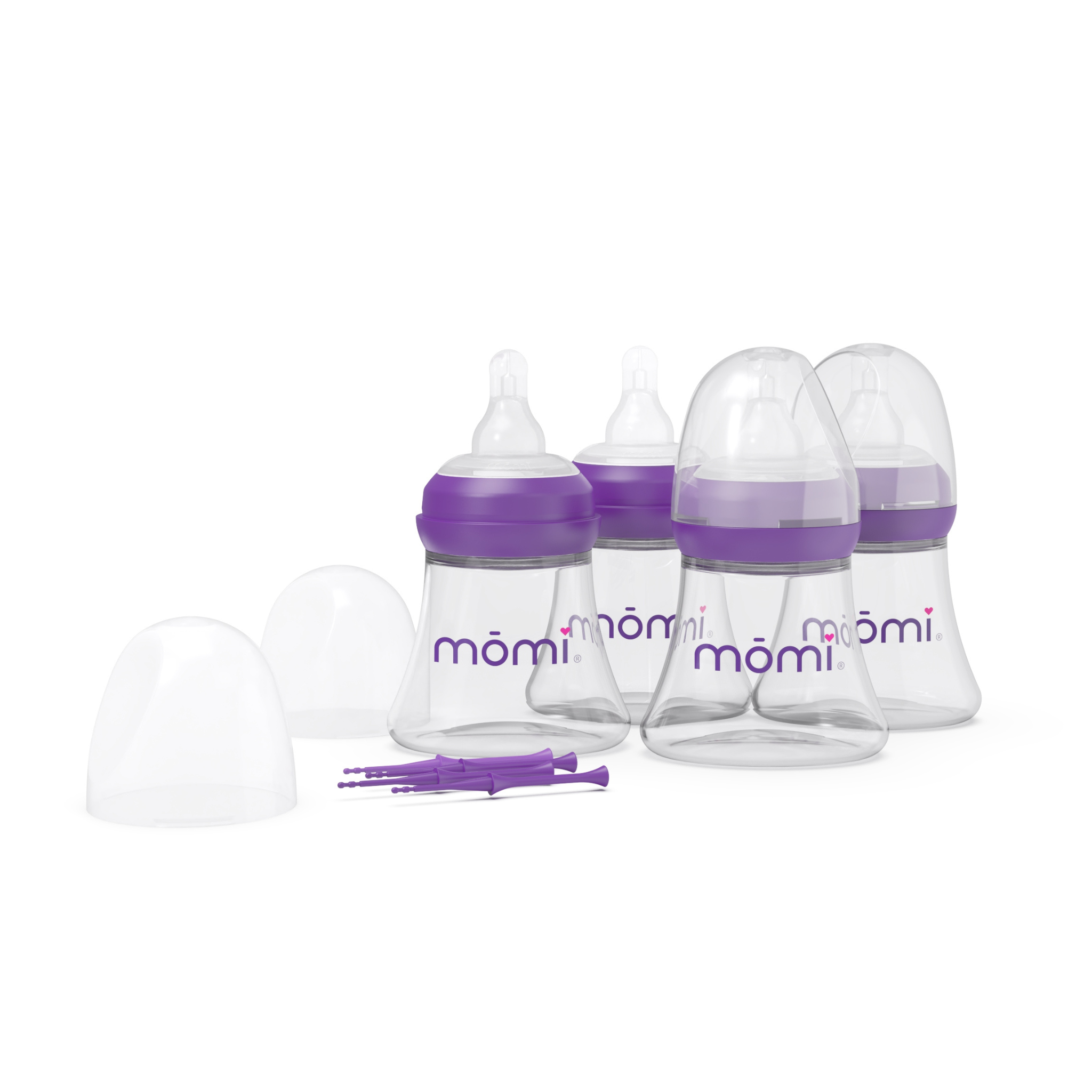 Glass Baby Bottle Sets Natural Feeding Solution m mi