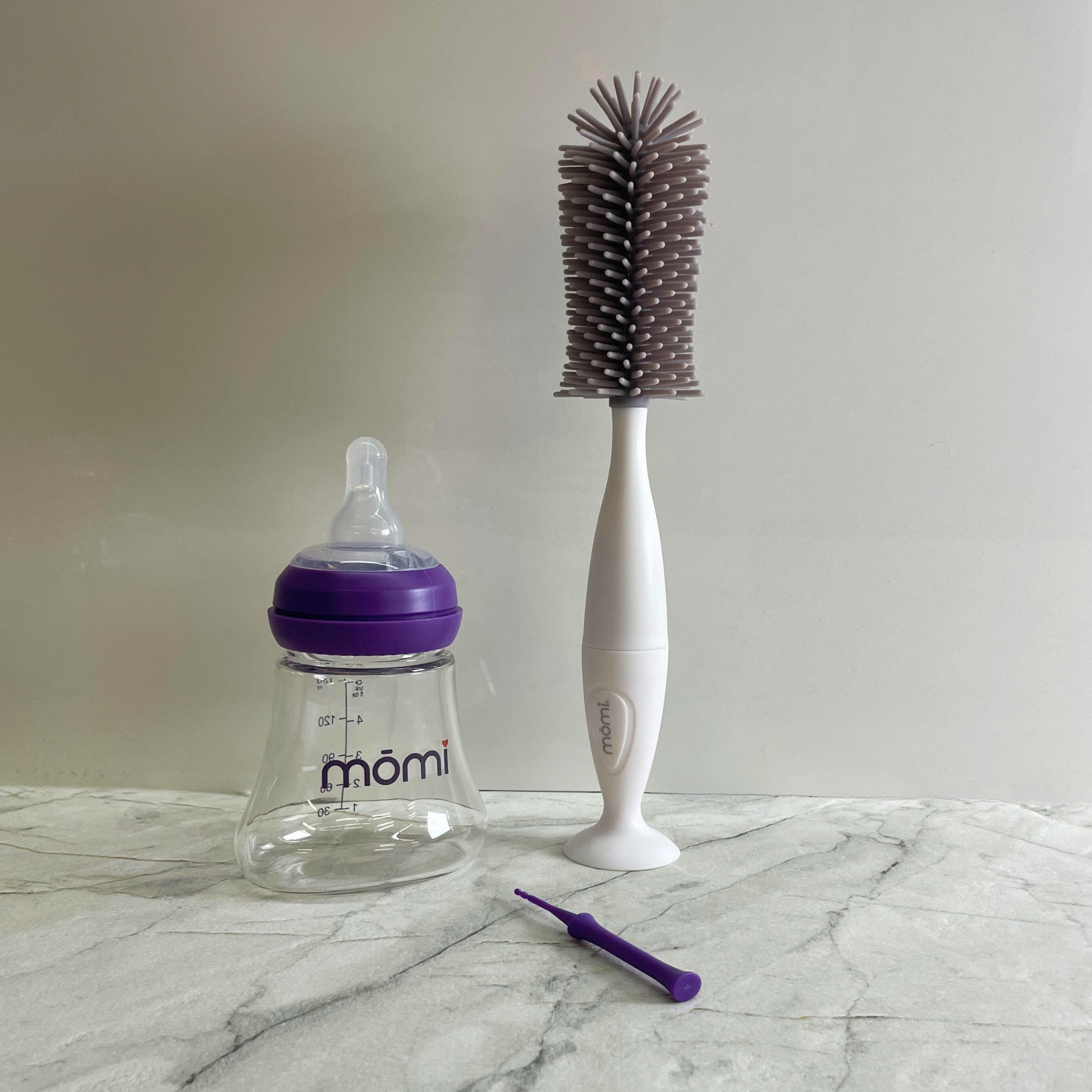 silicone bottle cleaning brush