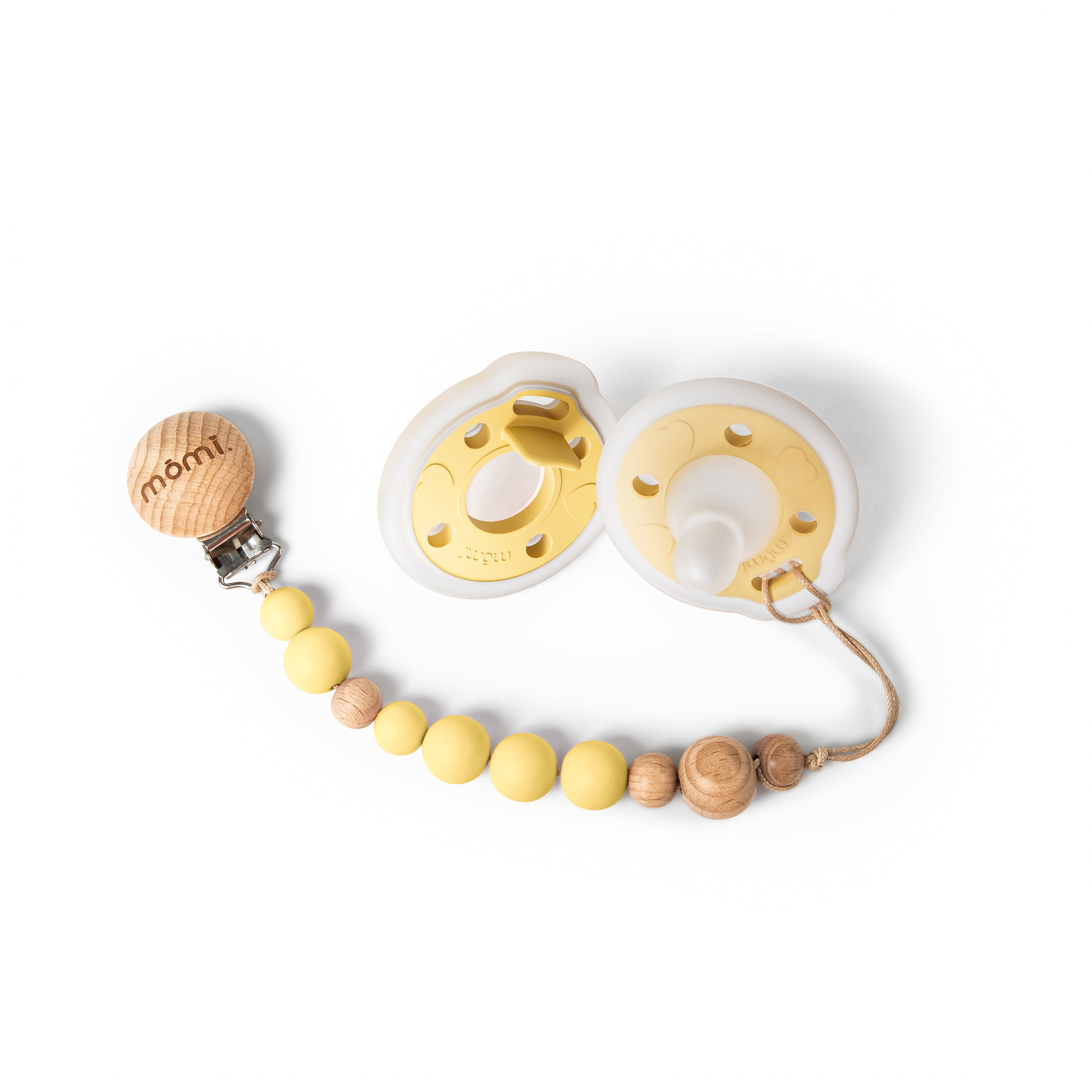 mōmi babypace pacifier gift set - sundrop